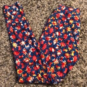 LuLaRoe tribal leggings